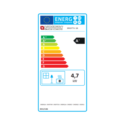 Poêle à bois Brigitta GB 4,7 kw – Image 2