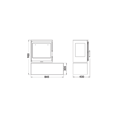 Poêle à bois Charme 7,1 kw Panadero – Image 3