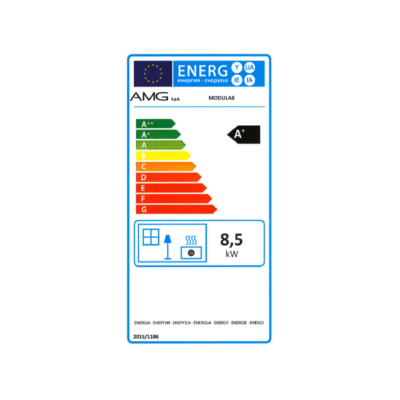 Poêle à bois Modula Square 8.5 kw Smart Stove – Image 2